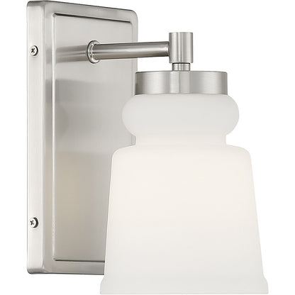 Meridian Lite Trends 1-Light Wall Sconce in Brushed Nickel M90073BN