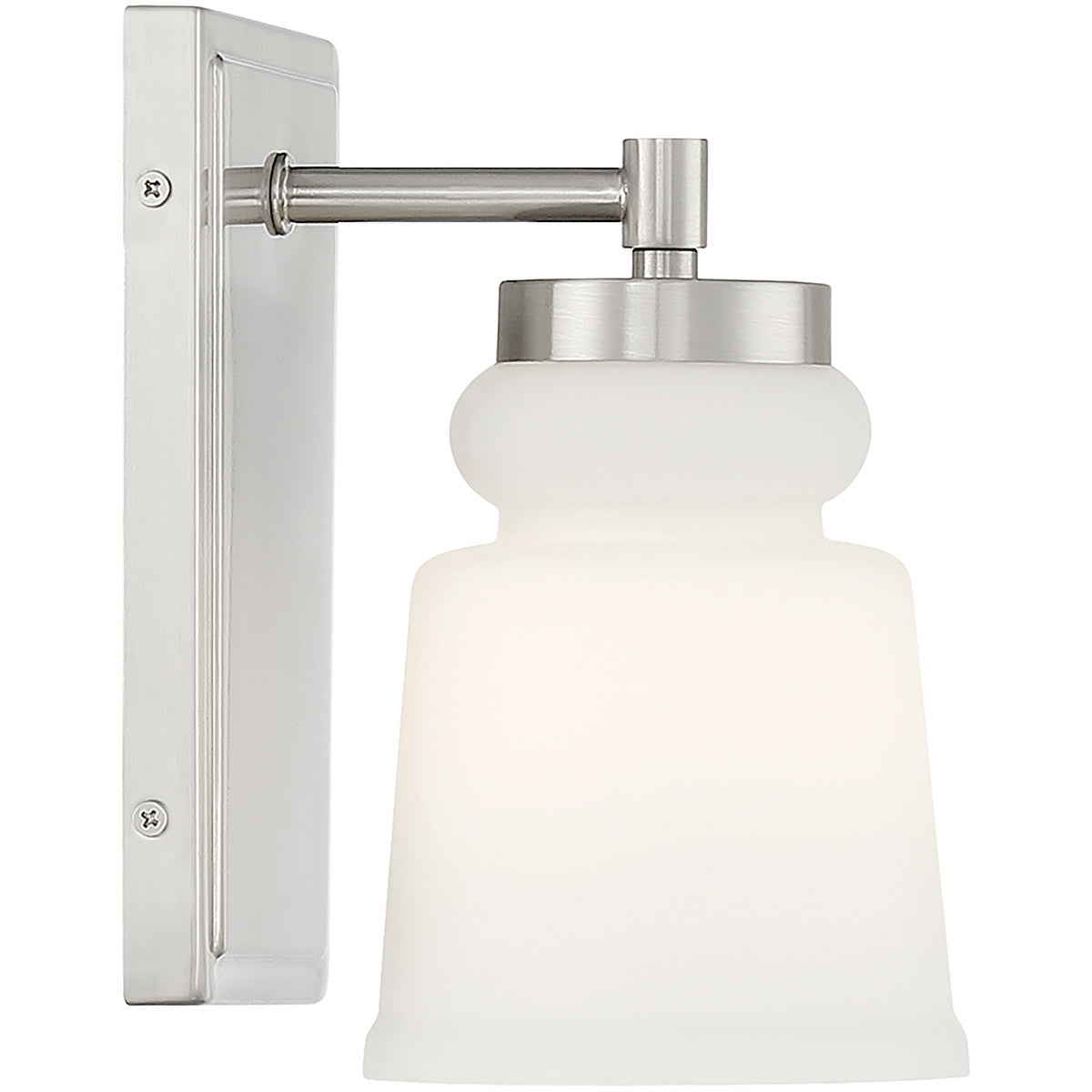 Meridian Lite Trends 1-Light Wall Sconce in Brushed Nickel M90073BN