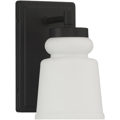 Meridian Lite Trends 1-Light Wall Sconce in Matte Black M90073MBK