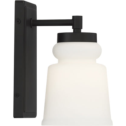 Meridian Lite Trends 1-Light Wall Sconce in Matte Black M90073MBK