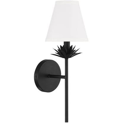 Meridian Lite Trends 1-Light Wall Sconce in Matte Black M90077MBK