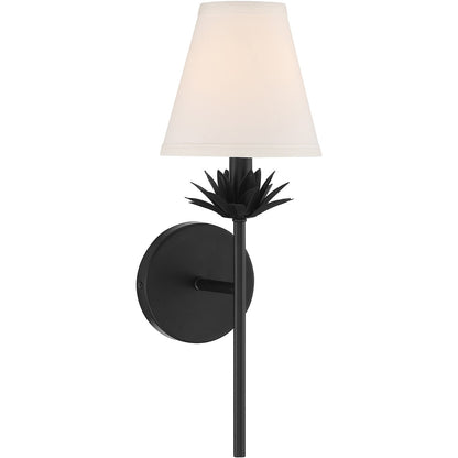 Meridian Lite Trends 1-Light Wall Sconce in Matte Black M90077MBK