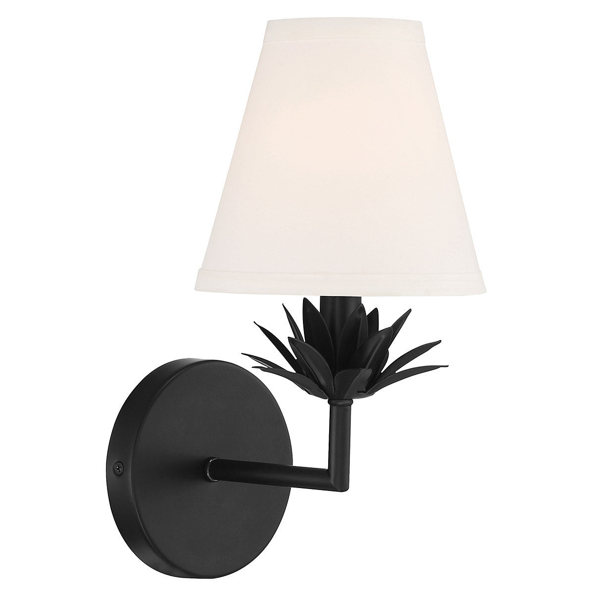 Meridian 1-Light Wall Sconce in Matte Black M90078MBK