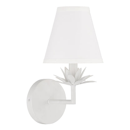 Meridian Lite Trends 1-Light Wall Sconce in White M90078WH