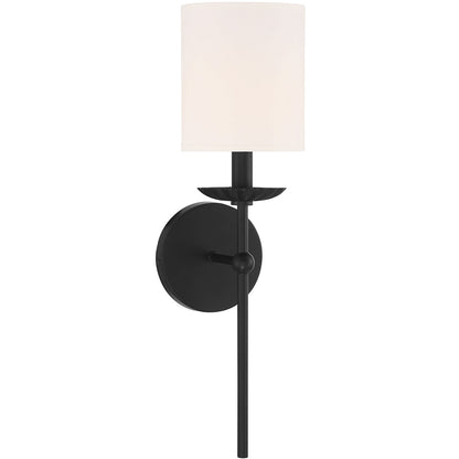 Meridian Lite Trends 1-Light Wall Sconce in Matte Black M90079MBK