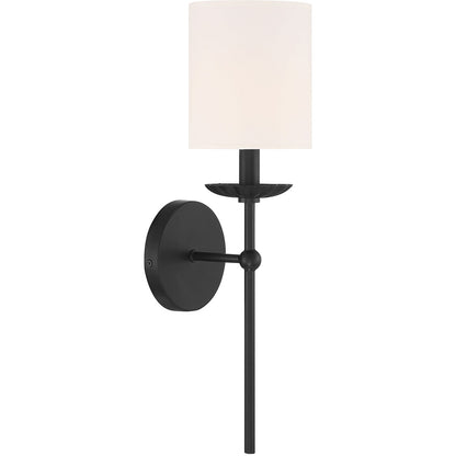 Meridian 1-Light Wall Sconce in Matte Black M90079MBK