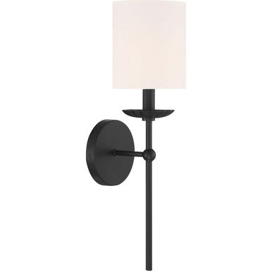 Meridian Lite Trends 1-Light Wall Sconce in Matte Black M90079MBK