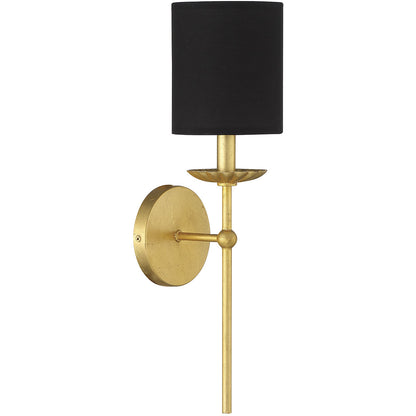 Meridian Lite Trends 1-Light Wall Sconce in True Gold M90079TG