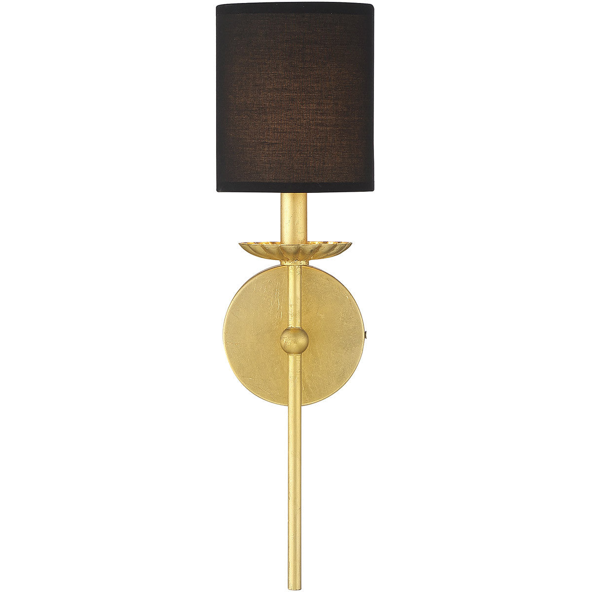 Meridian Lite Trends 1-Light Wall Sconce in True Gold M90079TG