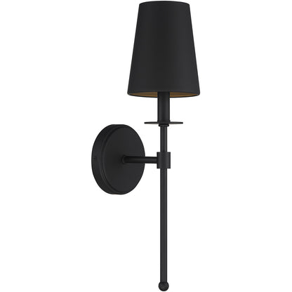 Meridian 1-Light Wall Sconce in Matte Black M90084MBK