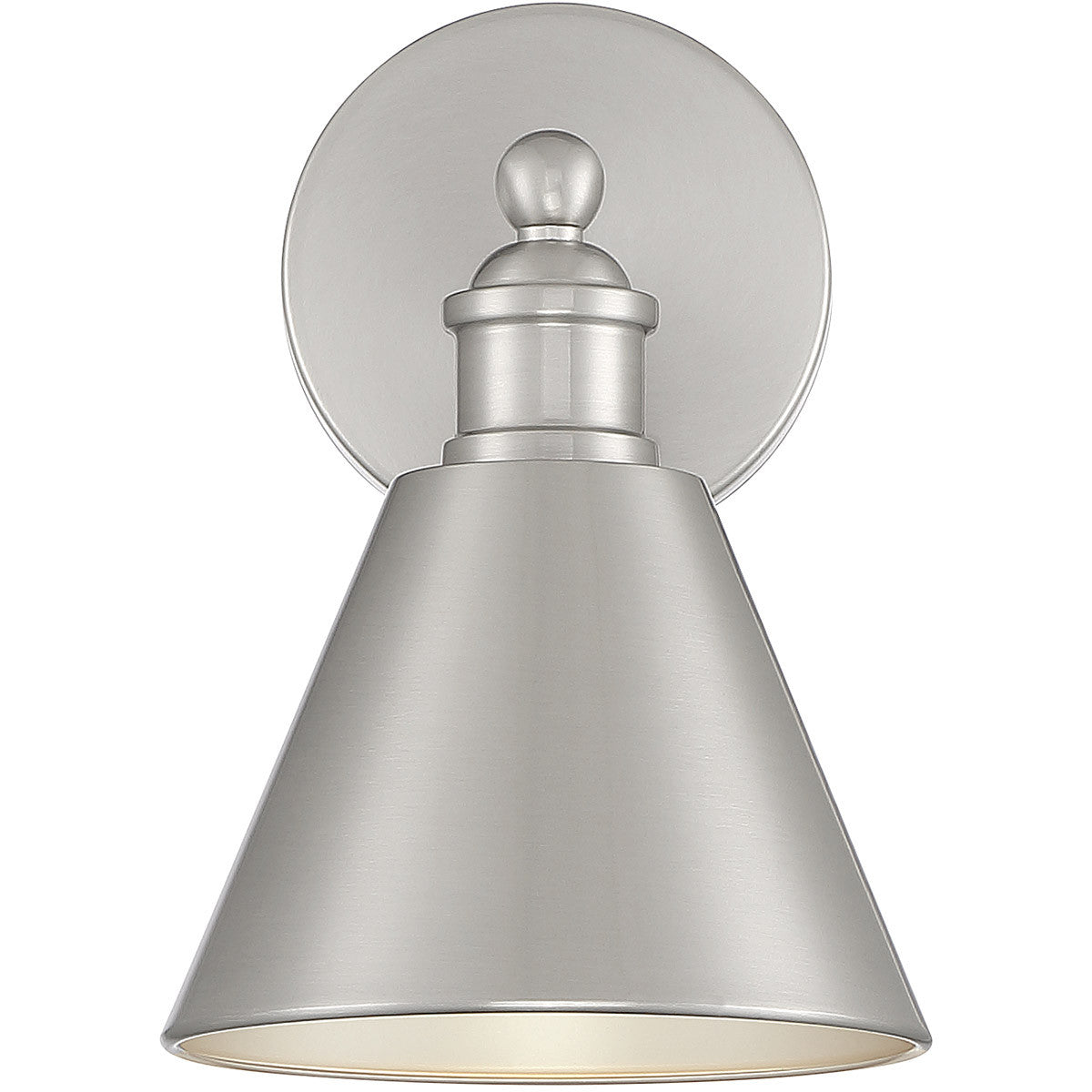 Meridian Lite Trends 1-Light Wall Sconce in Brushed Nickel M90087BN