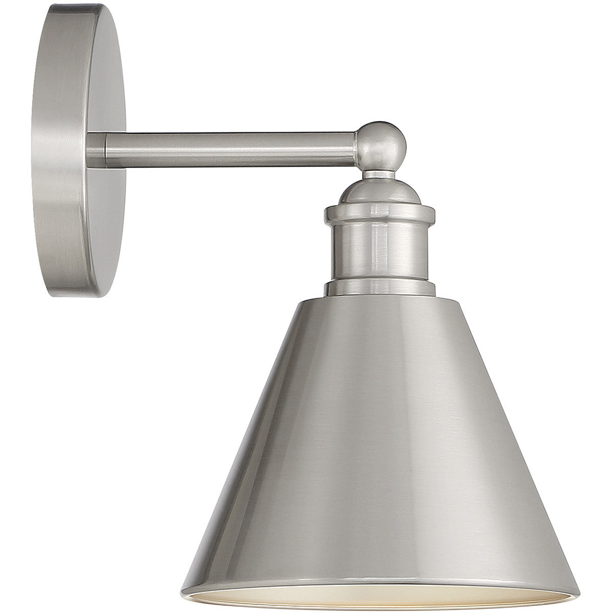 Meridian Lite Trends 1-Light Wall Sconce in Brushed Nickel M90087BN