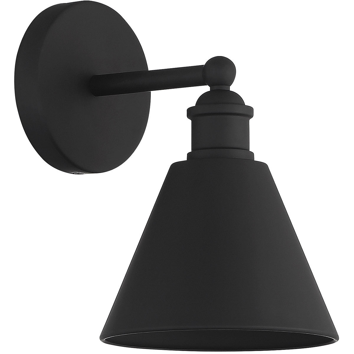 Meridian Lite Trends 1-Light Wall Sconce in Matte Black M90087MBK