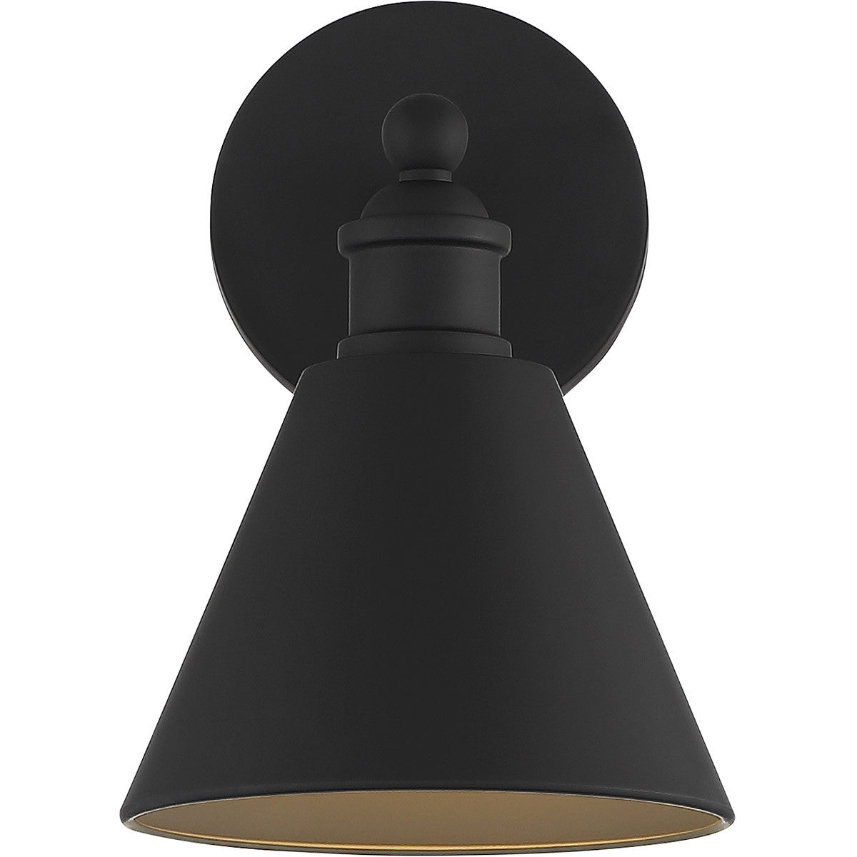 Meridian Lite Trends 1-Light Wall Sconce in Matte Black M90087MBK