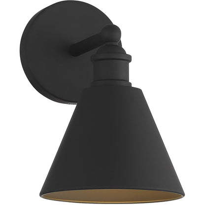 Meridian Lite Trends 1-Light Wall Sconce in Matte Black M90087MBK