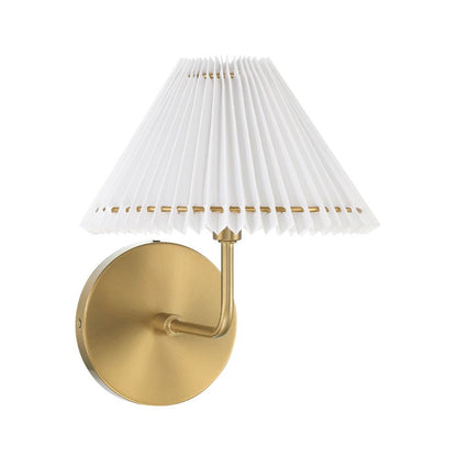 Meridian Lite Trends 1-Light Wall Sconce in Natural Brass M90105NB