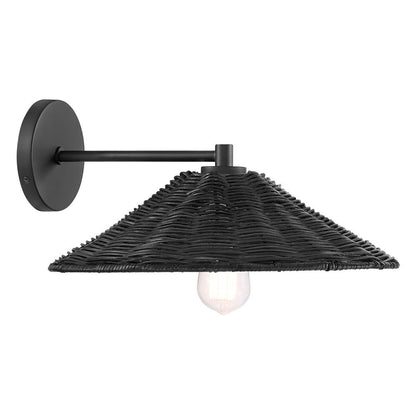 Meridian Lite Trends 1-Light Wall Sconce in Matte Black M90106MBK