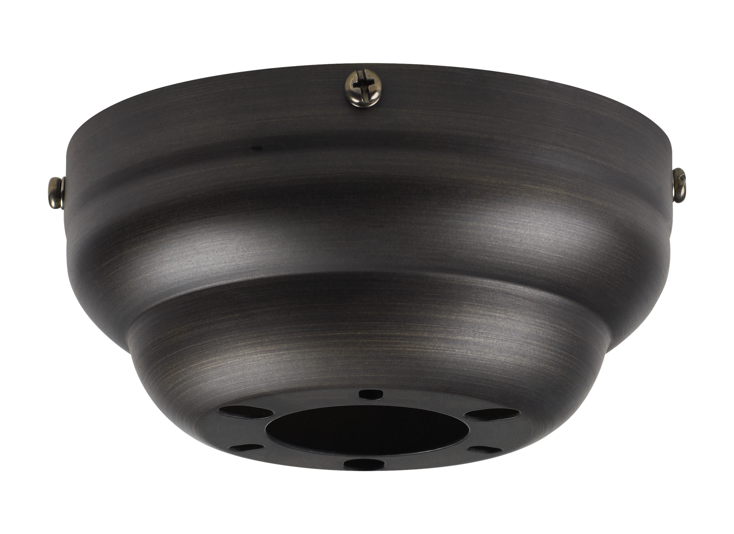 Generation Lighting  Fans Flush Mount Canopy in Aged Pewter in Aged Pewter MC90AGP