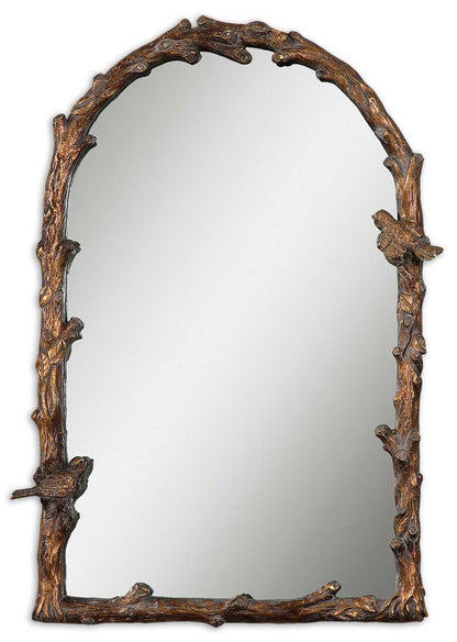 Uttermost Paza Antique Gold Arch Mirror 13774