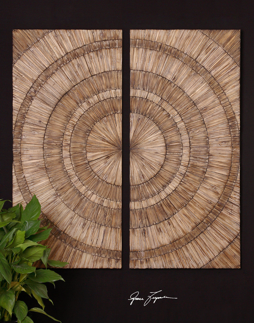 Uttermost Lanciano Wood Wall Art 07636