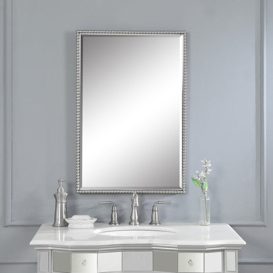 Uttermost Sherise Brushed Nickel Mirror 01113