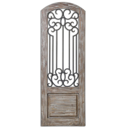 Uttermost Mulino Distressed Wall Panel 13861