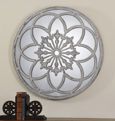 Uttermost Conselyea Round Mirror 13868