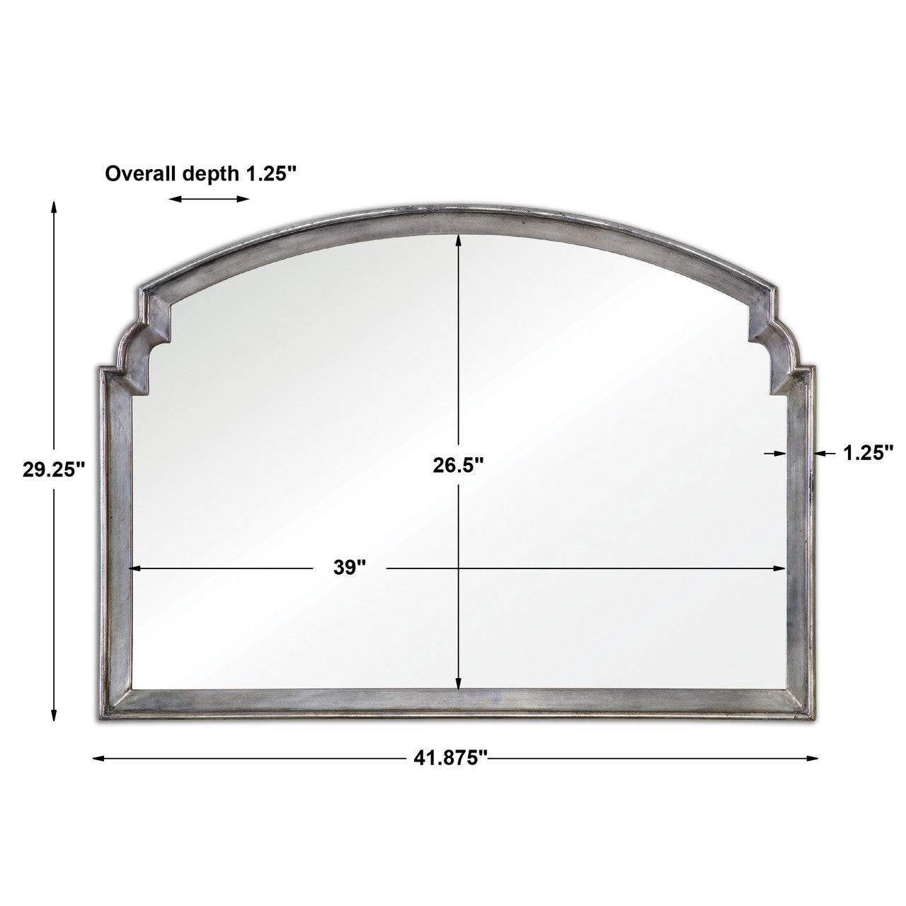 Uttermost Via Della Silver Mirror 12880