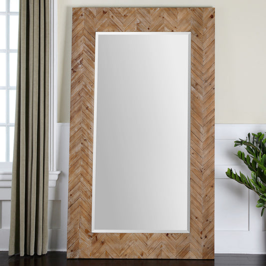 Uttermost Demetria Oversized Wooden Mirror 07068