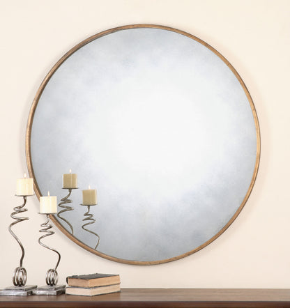 Uttermost Junius Round Gold Mirror 13887