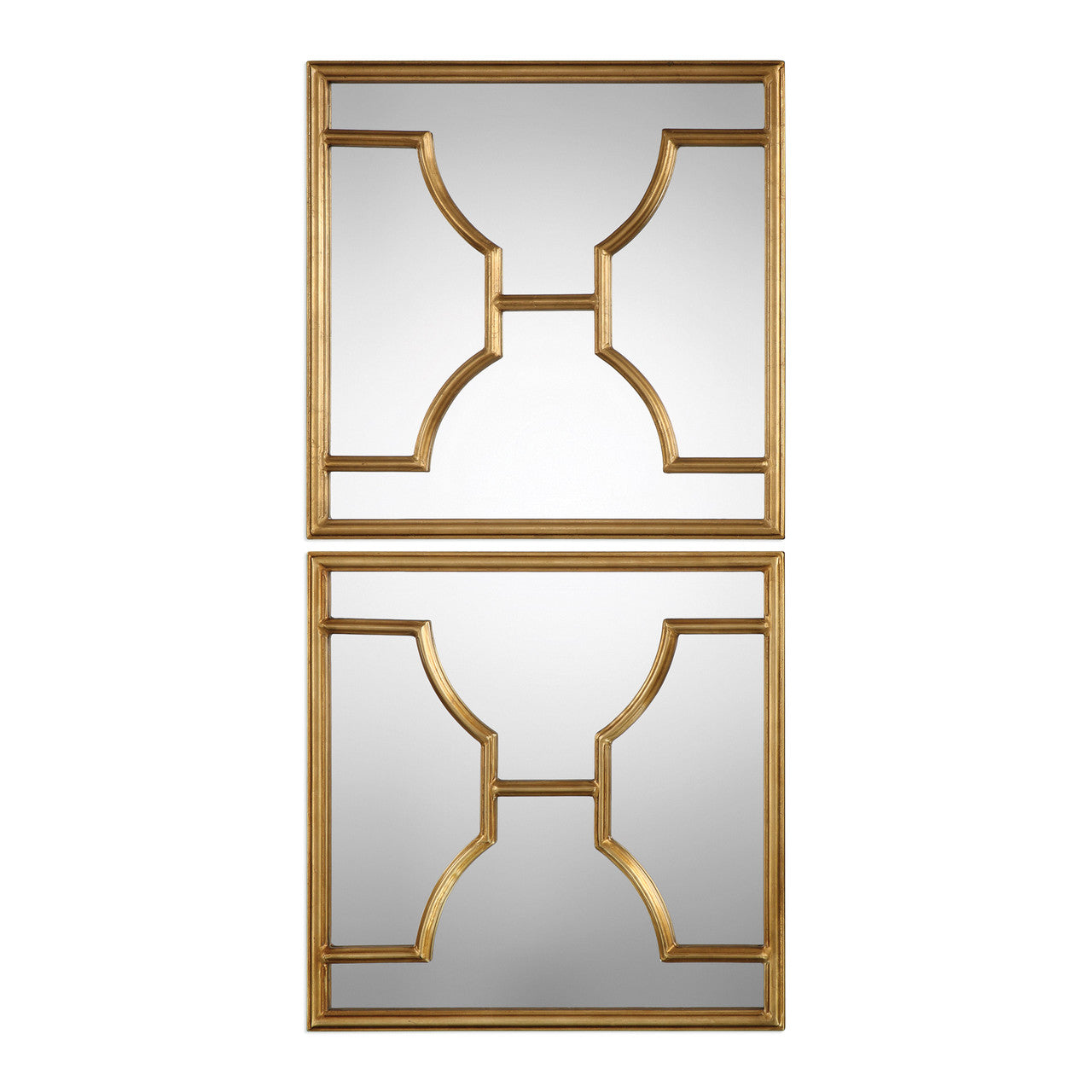 Uttermost Misa Gold Square Mirrors S/2 09268