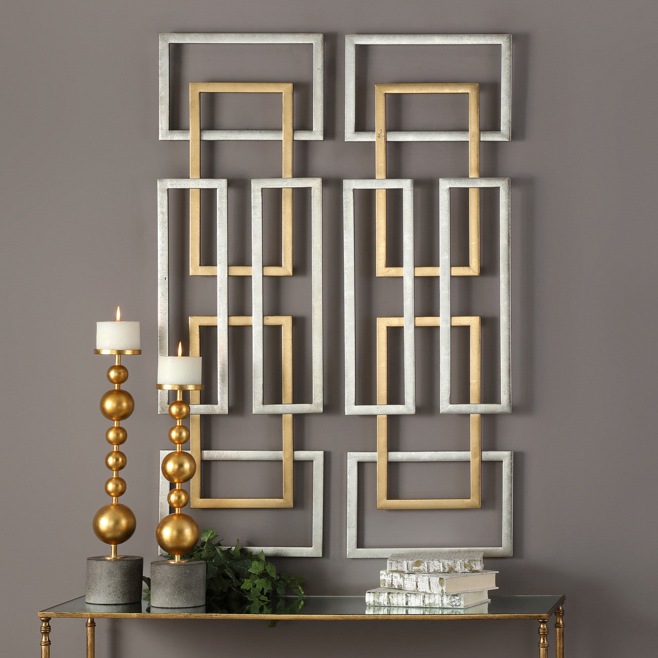 Uttermost Aerin Geometric Wall Art, S/2 04145