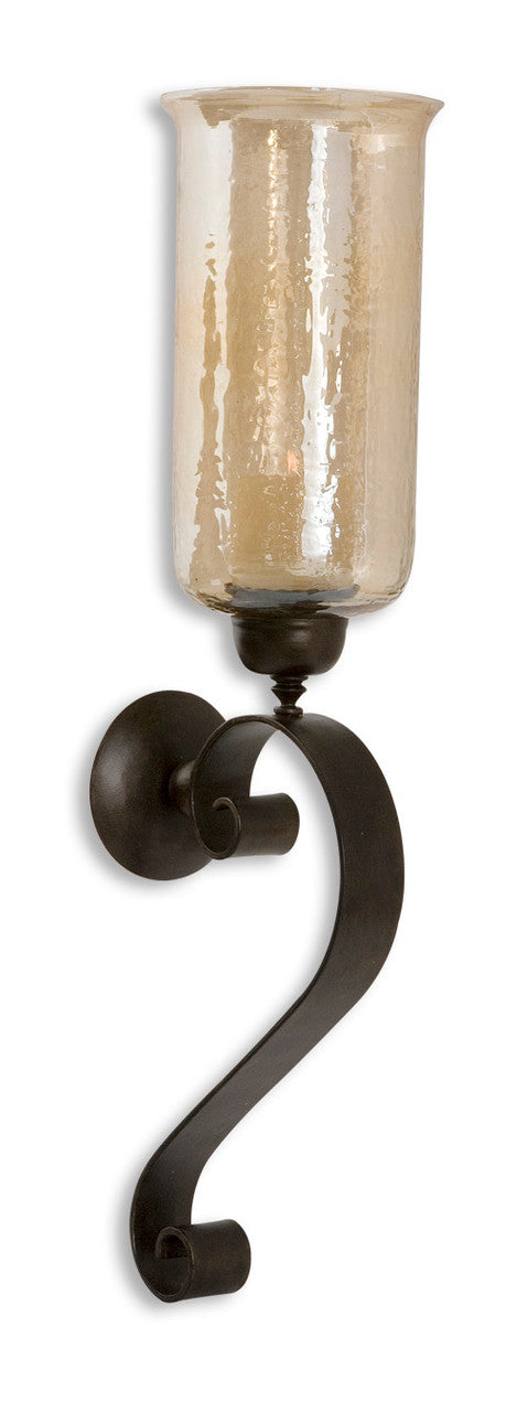 Uttermost Joselyn Bronze Candle Wall Sconce 19150