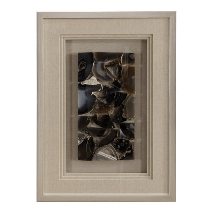 Uttermost Seana Agate Stone Shadow Box 04162