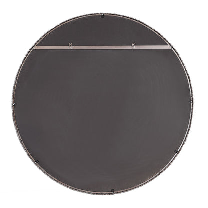 Uttermost Ada Round Steel Mirror 09496