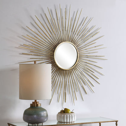 Uttermost Golden Rays Starburst Mirror 09602