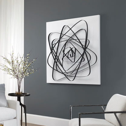 Uttermost Nucleus Metal Modern Wall Decor 04309