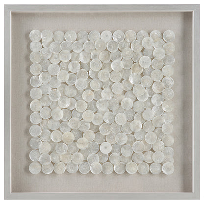 Uttermost Roxas Capiz Shell Shadow Box 04317