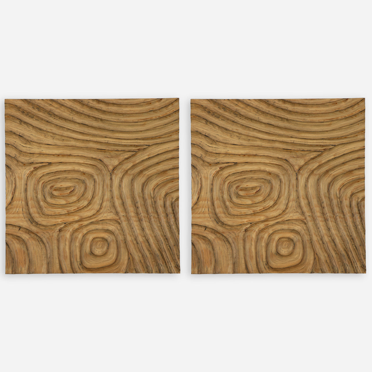 Uttermost Channels Wood Wall Decor 04357