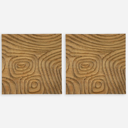 Uttermost Channels Wood Wall Decor 04357