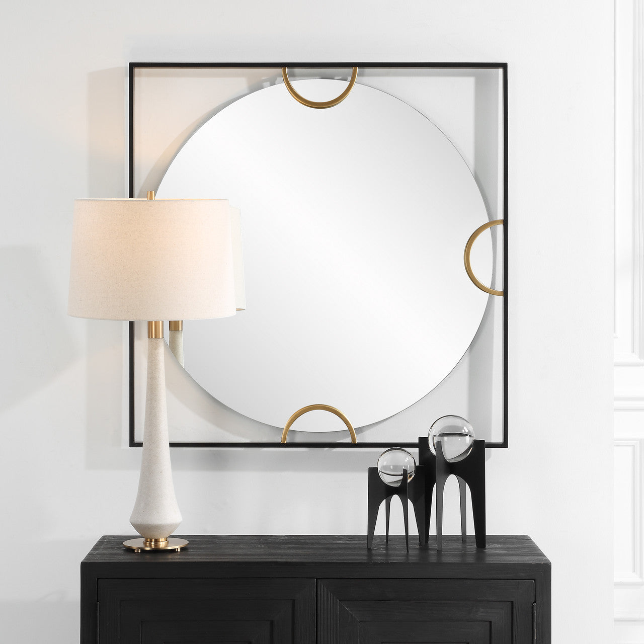 Uttermost Hinson Square Mirror 09958