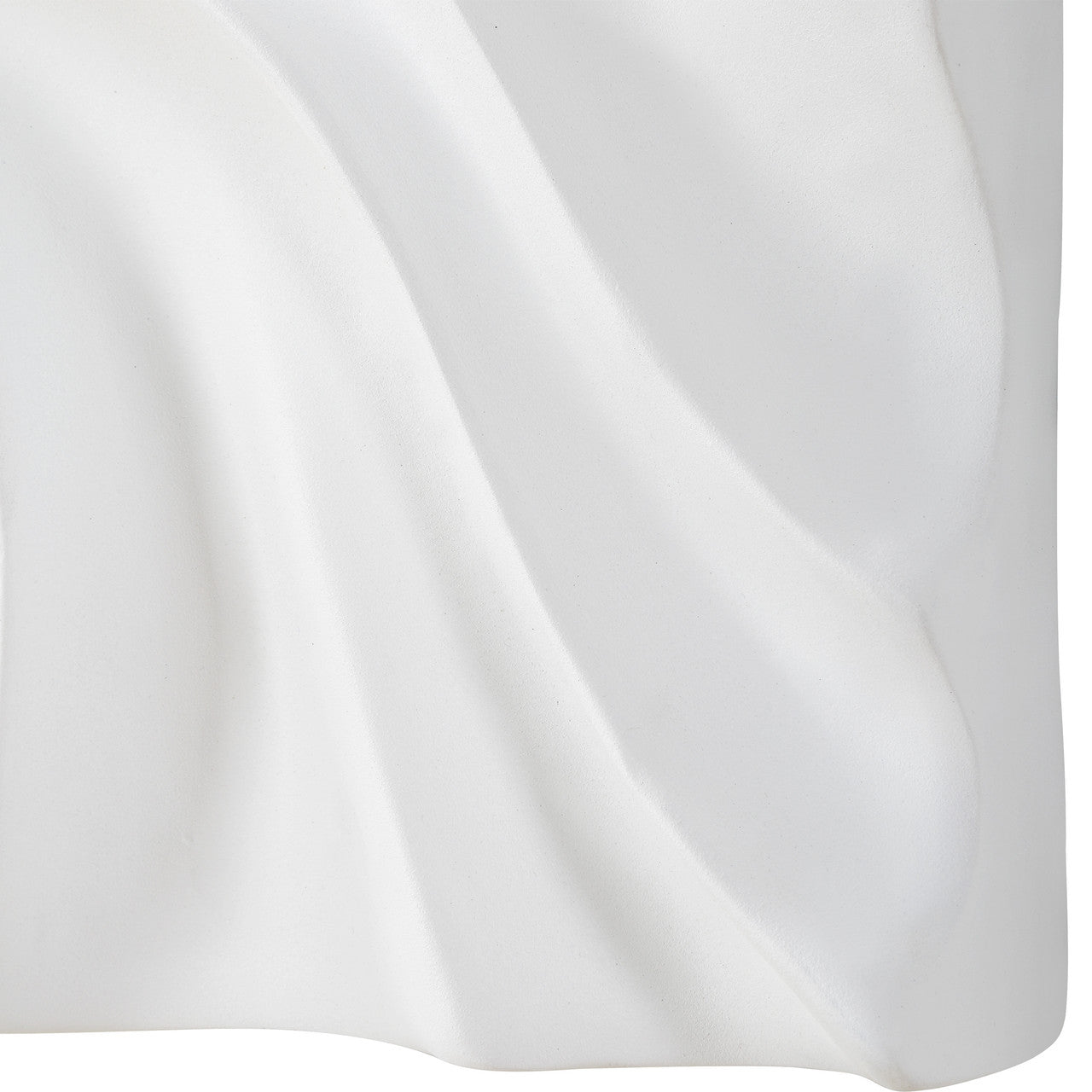 Uttermost Snowdrift Scultped White Wall Decor, S/4 04368