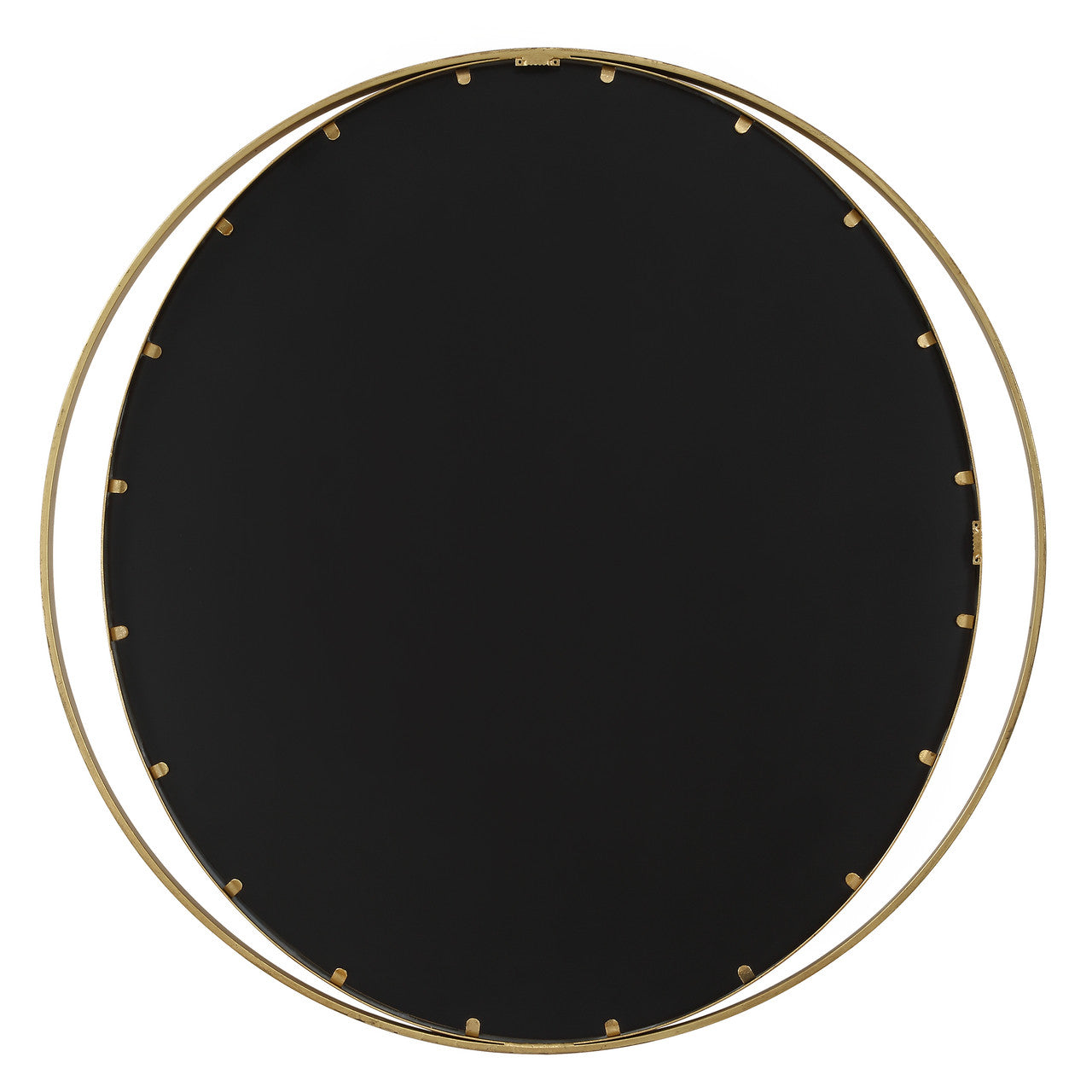 Uttermost Rhodes Gold Round Mirror 09991