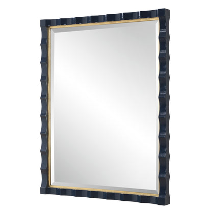 Uttermost Gulf Navy Blue Mirror 08207