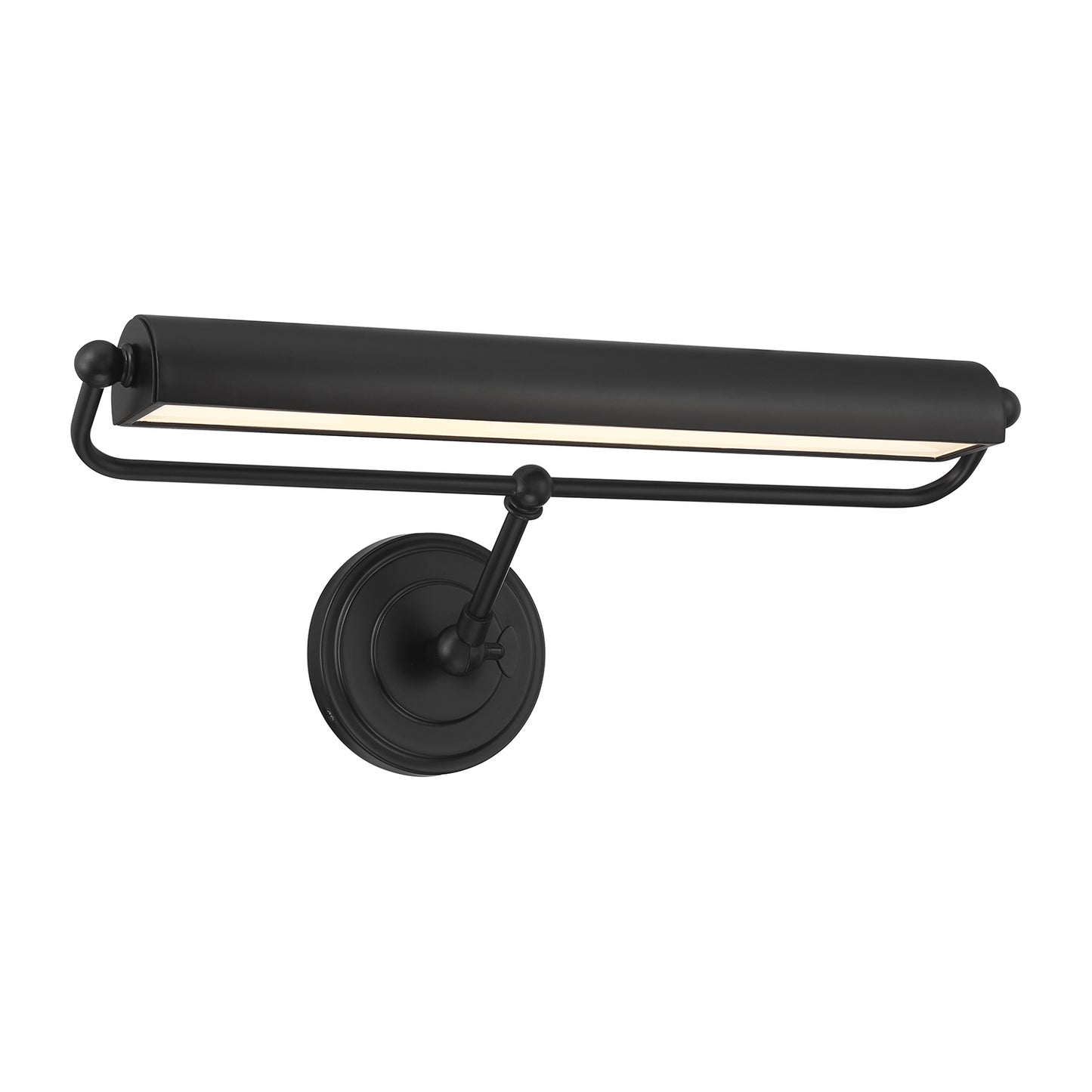 Crystorama Miller Integrated LED Matte Black Sconce MLR-202-MK