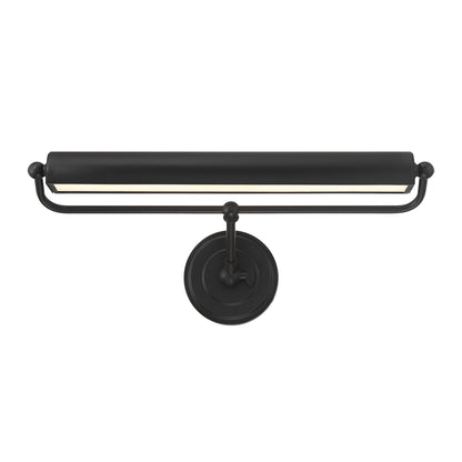 Crystorama Miller Integrated LED Matte Black Sconce MLR-202-MK