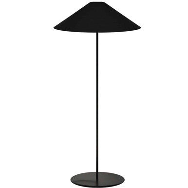 Dainolite 1 Light Trapezoid Floor Lamp w/ Black Shade MM241F-BK-797