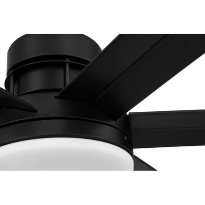 Craftmade Ceiling Fan 80" Mondo Indoor/Outdoor in Flat Black w/ Flat Black Blades MND80FB6