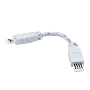 Nora Lighting 12" Flex Interconnection Cable for Lightbar Silk, White NAL-812W