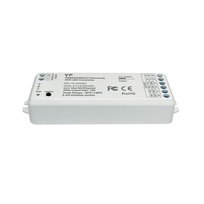 Nora Lighting NUTP11 4CH 3A Constant Voltage RF 2.4G Receiver NARGBW-975